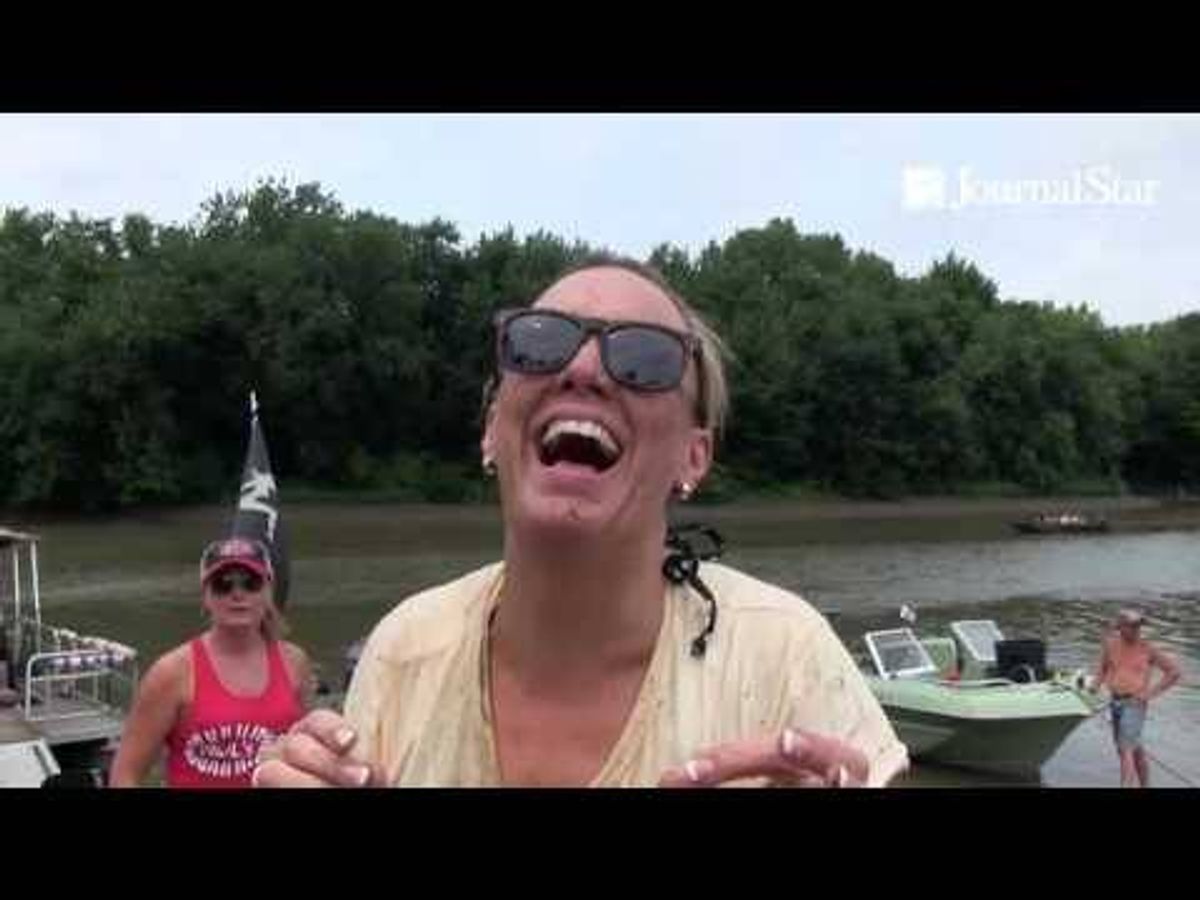 WATCH: Raucous 'Redneck Fishing' event returns in Illinois after 2-year break