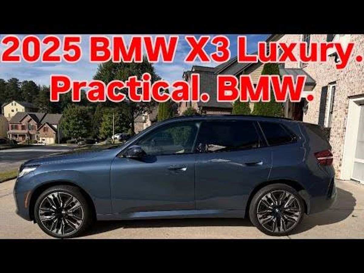2025 BMW X3 xDrive30i Review: Everyday Luxury, BMW Style