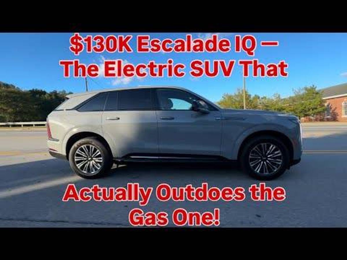 2026 Cadillac Escalade IQ — The Family Road Trip EV We've Been Waiting For