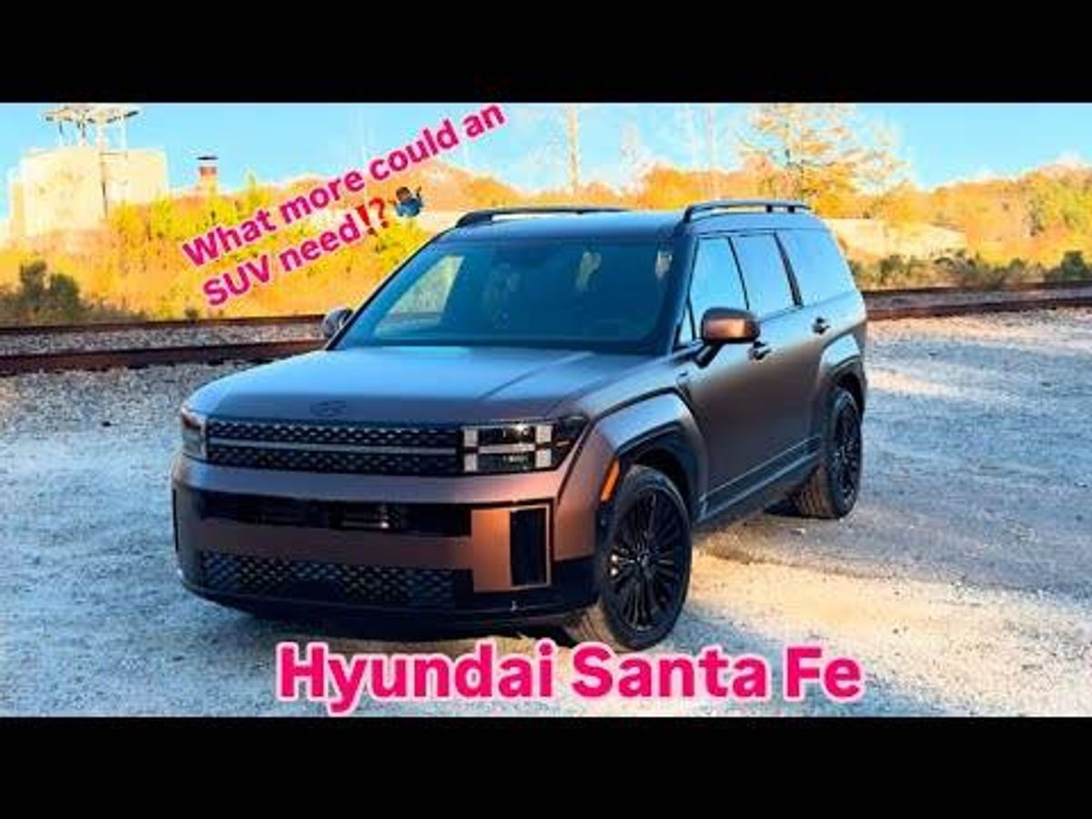 Hyundai Santa Fe Calligraphy Hybrid AWD Review: A Luxury SUV for the Modern Family?