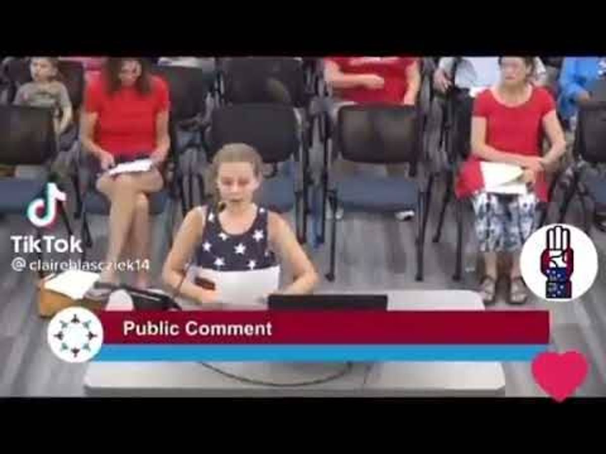 Young student calls out Black Lives Matter [VIDEO]