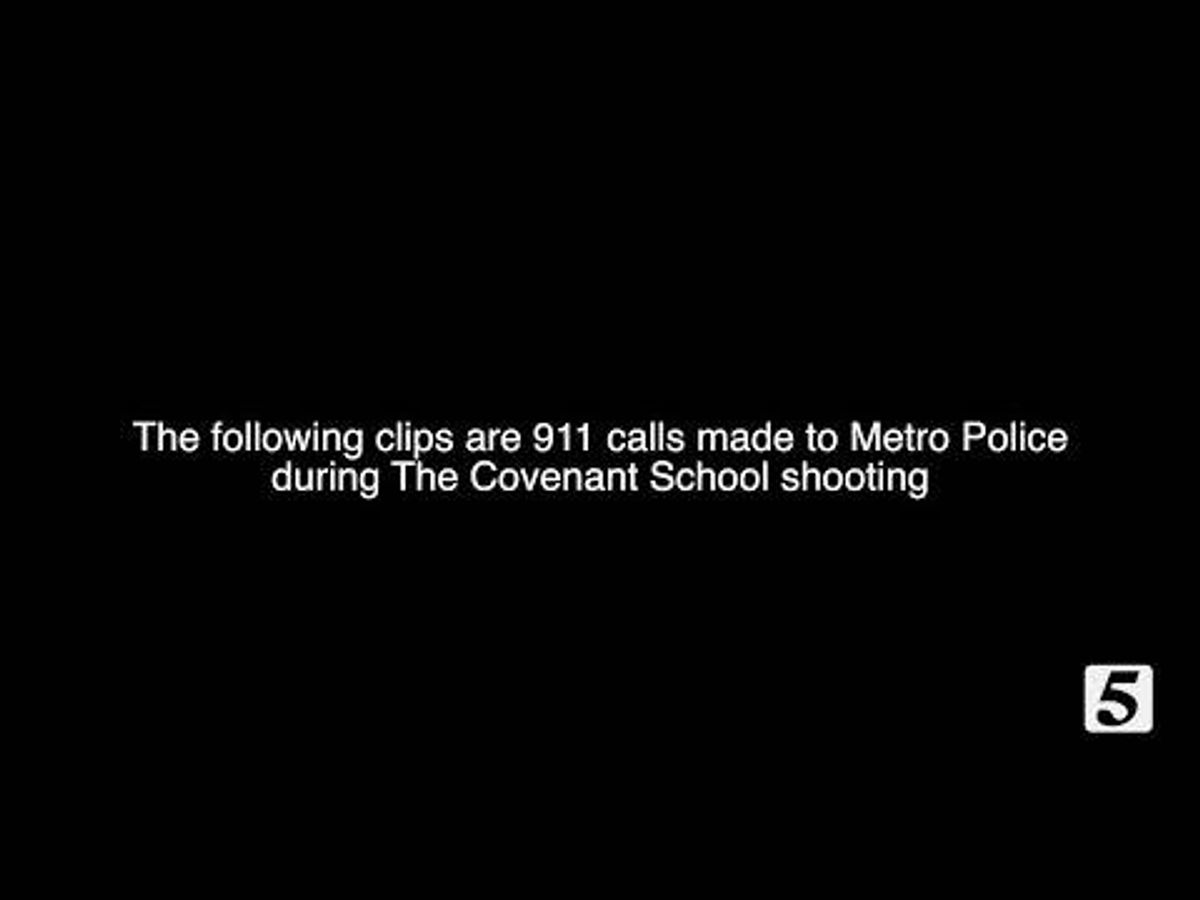 LISTEN: 911 calls reveal terror at Nashville school during attack