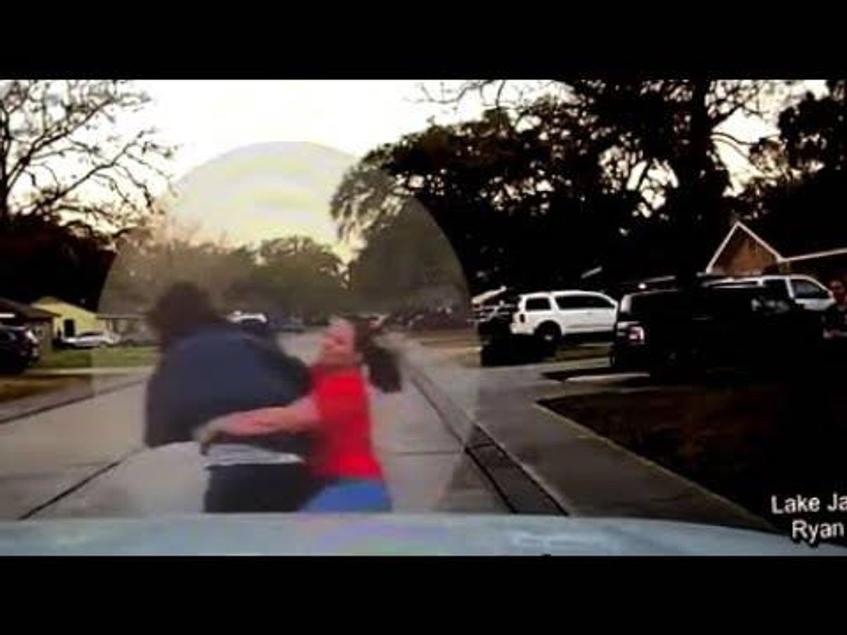 WATCH: Texas mom caught on video as she slams a suspected Peeping Tom to the ground