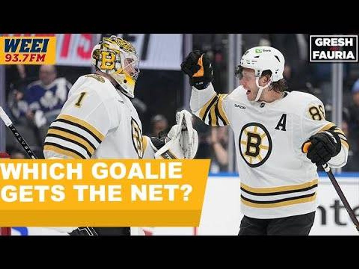 Bruins end goalie rotation, start Jeremy Swayman in Game 4