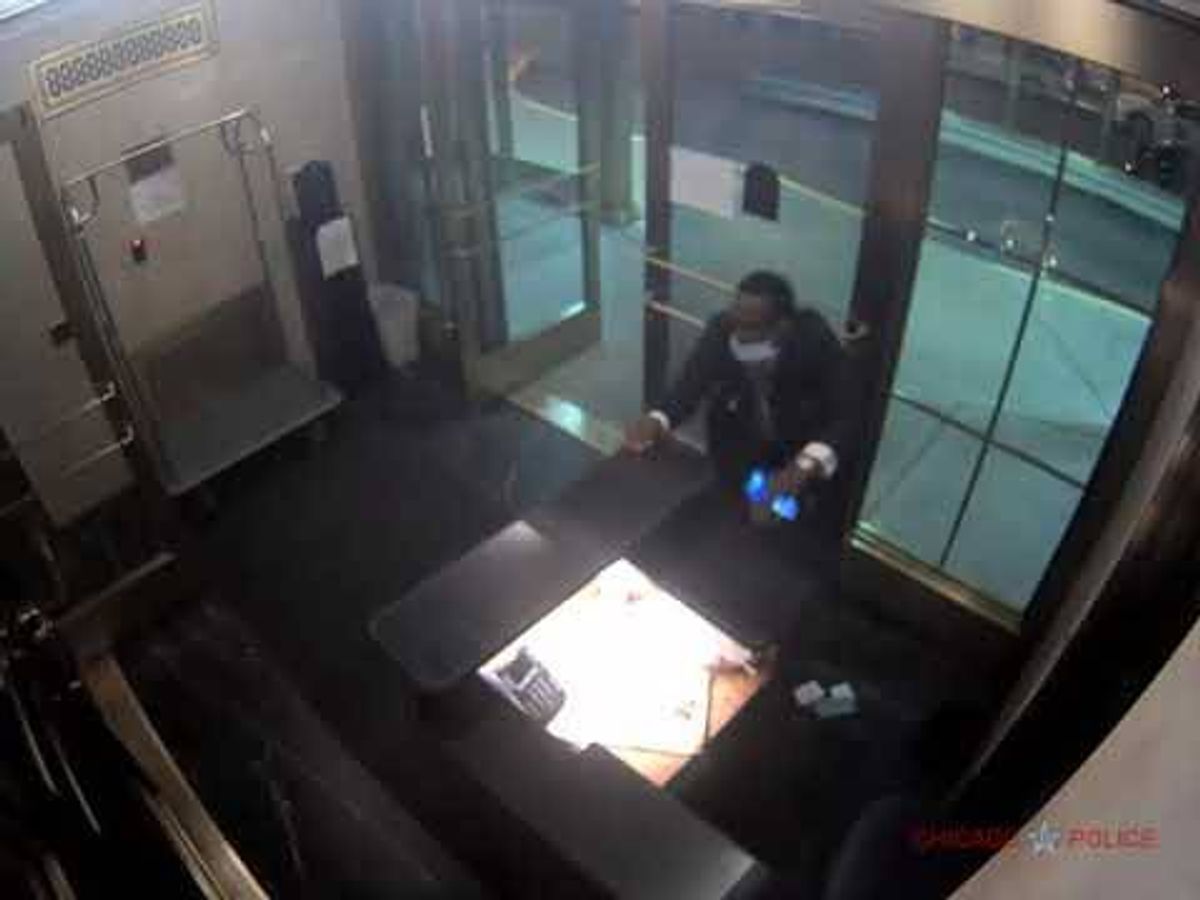Police share video of man shoving Edgewater Beach doorman