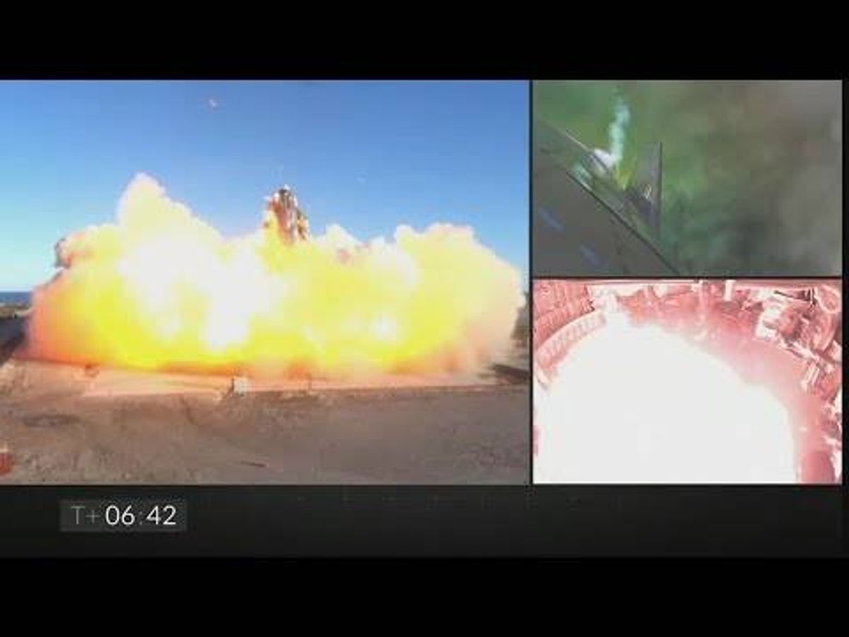 VIDEO: SpaceX Starship rocket blows up upon landing in Texas
