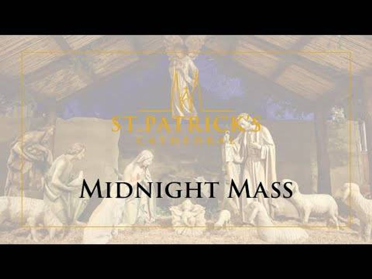 WATCH: Christmas Midnight Mass at St. Patrick's Cathedral; NYPD issues gridlock alert