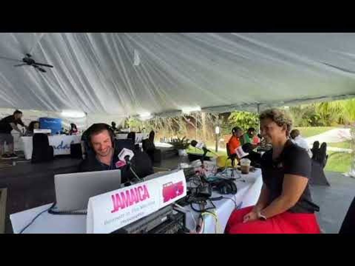 Bennett chats with Ilia Tomlinson of Chukka Caribbean Adventures #LIVEfromJamaica