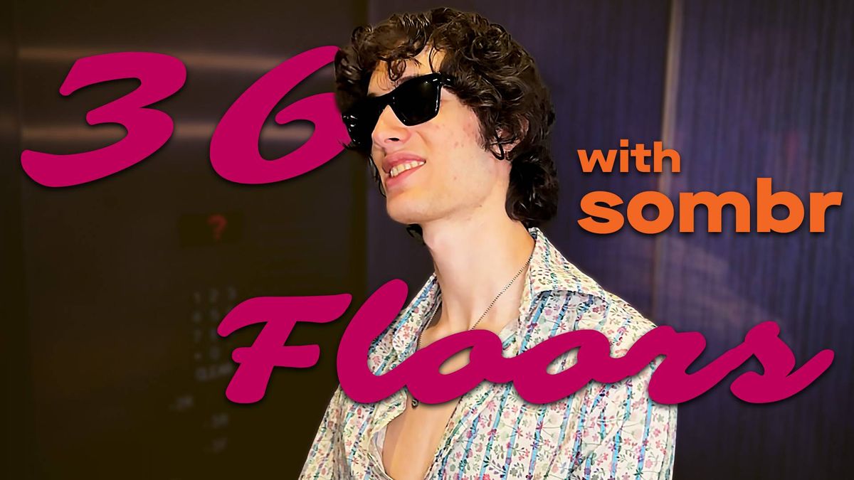 Watch sombr play '36 Floors' at the Hard Rock Hotel and win nothing but our admiration
