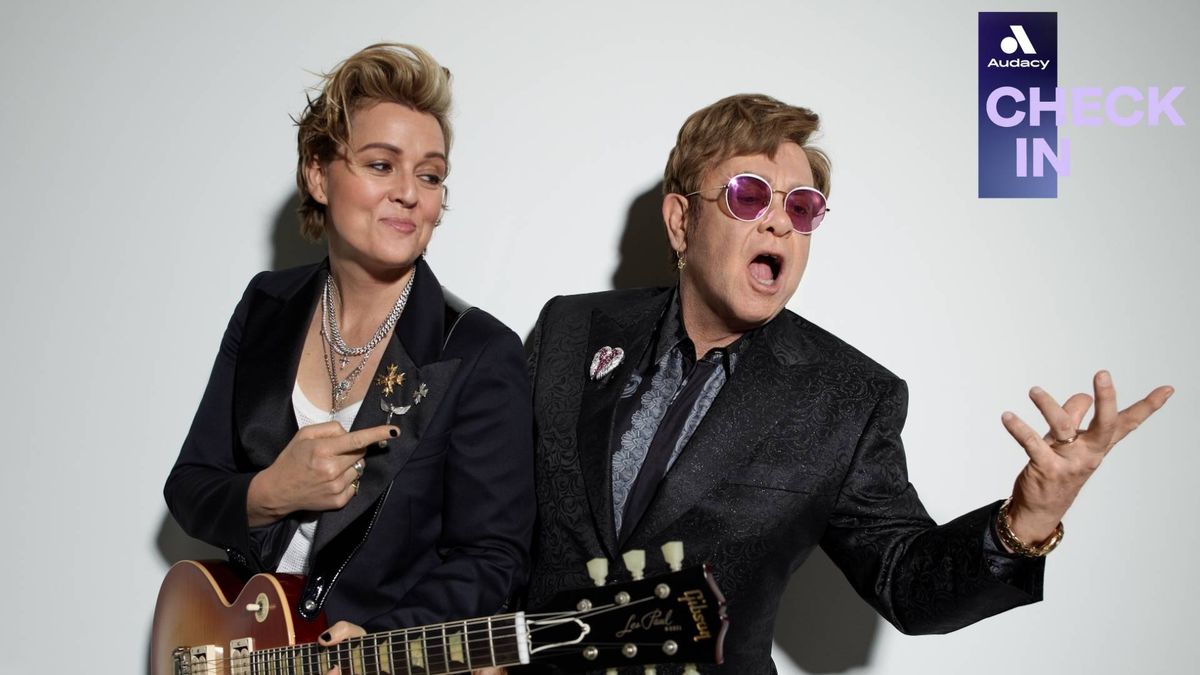 A special Audacy Check In with Elton John and Brandi Carlile