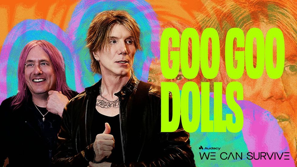 Goo Goo Dolls talk about the power of 'Iris' in the Hard Rock Artist Lounge at 'We Can Survive'