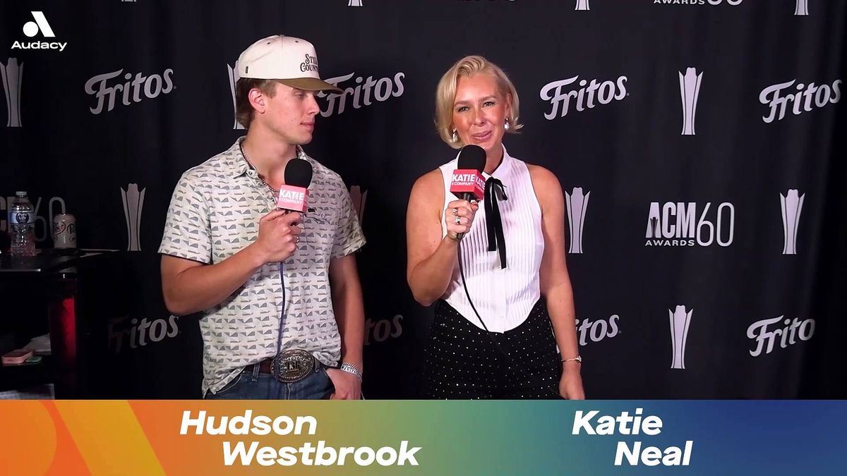 Hudson Westbrook is celebrating his first time at the ACM Awards: 'It's insane, it's cool'