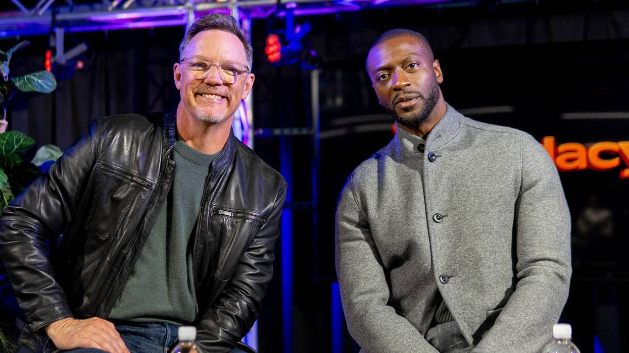 Aldis Hodge and Matthew Lillard on season 2 of 'Cross'