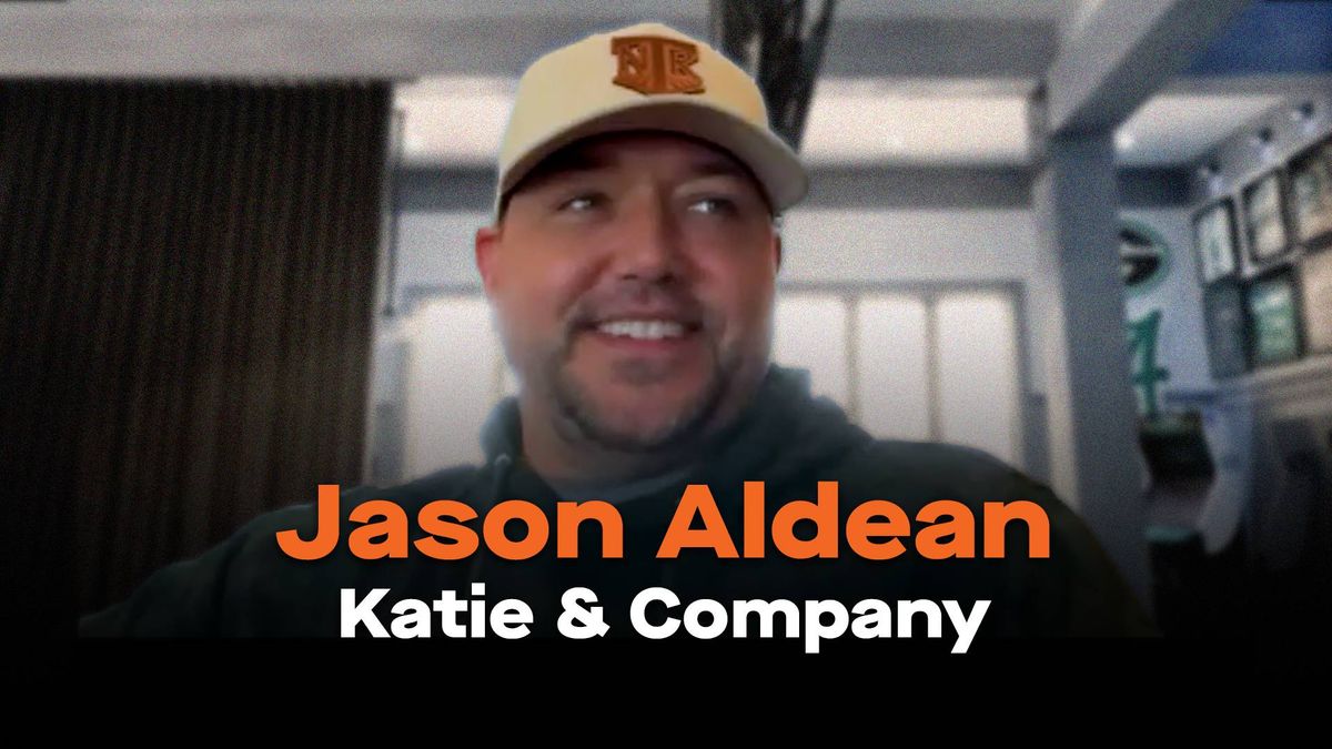 Jason Aldean on doing a duet with his wife, and the piglet - puppy friendship inside their home