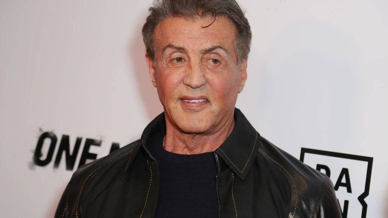 Sylvester Stallone, 74, shows off massive bicep in workout photo: 'Doing some old school action'
