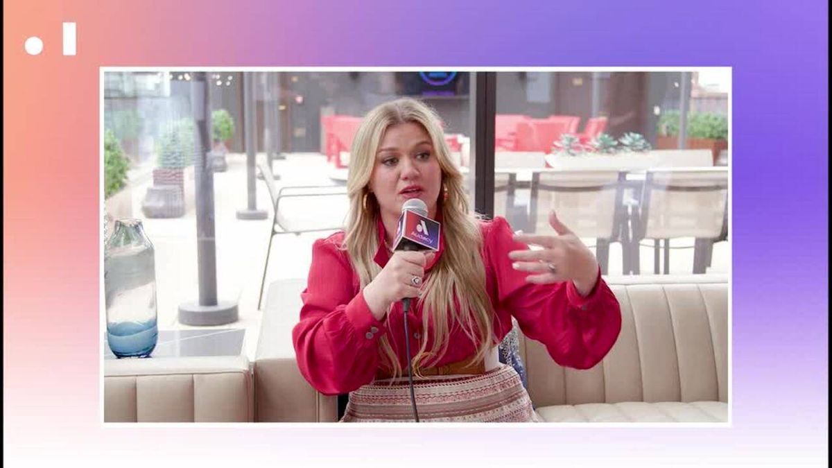 Kelly Clarkson says nothing is 'more beautiful' than kids learning to pay attention to how they feel