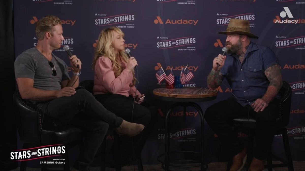 Things get fishy when Zac Brown shares he has a gill