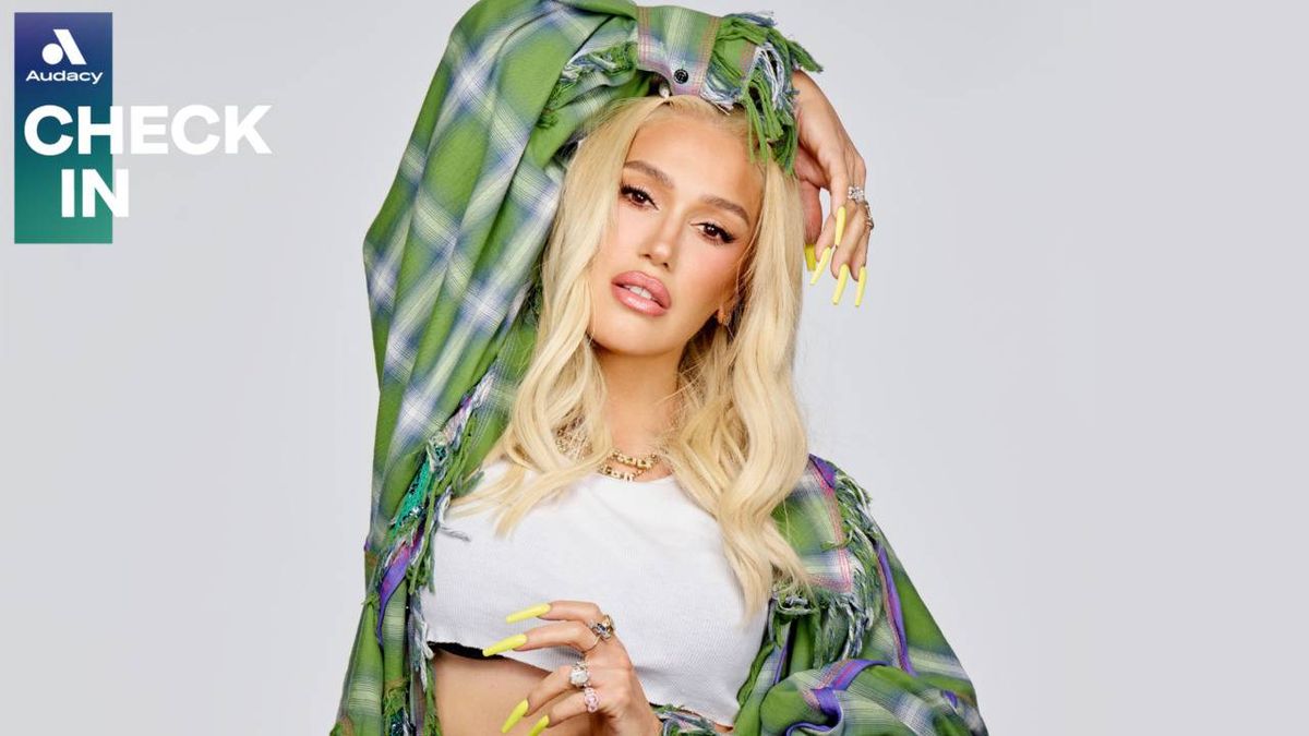 Gwen Stefani talks the return of No Doubt, 'Purple Irises,' and more during our Audacy Check In