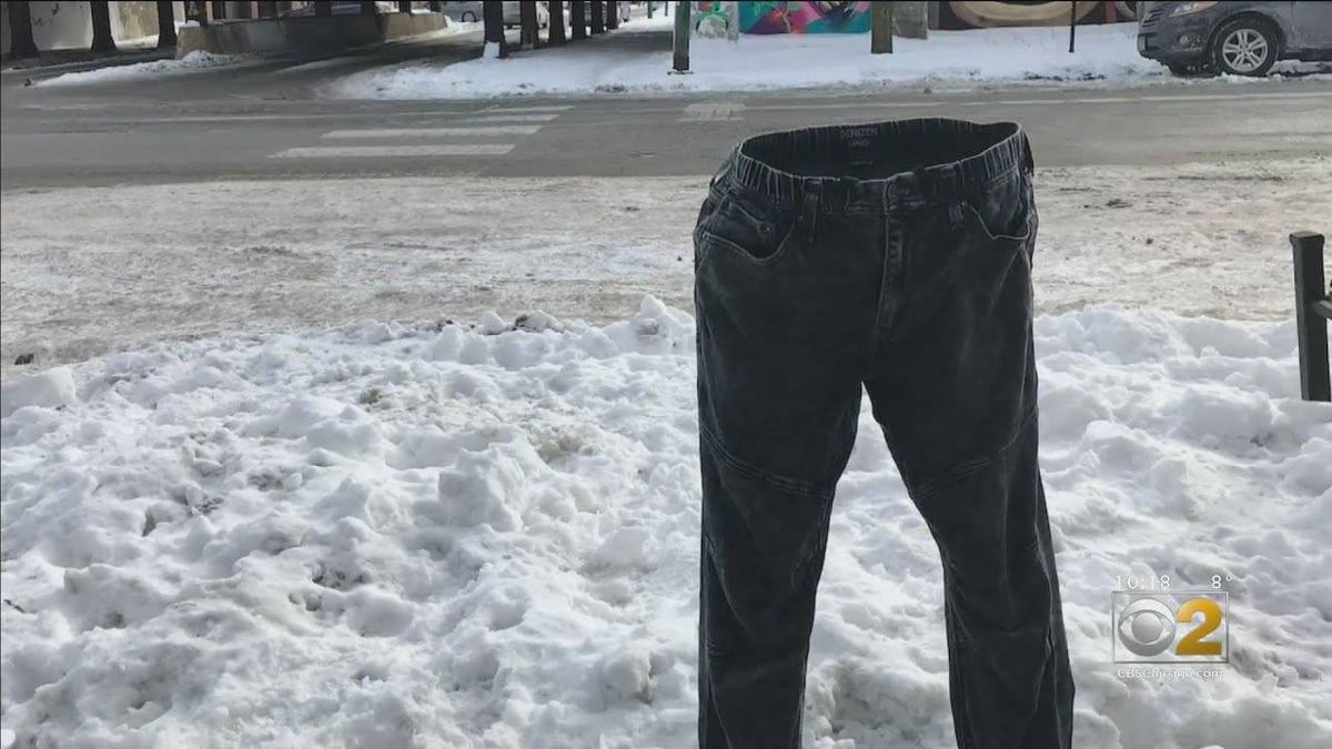 'Dibs': Man freezes pants to claim parking spaces, photos go viral
