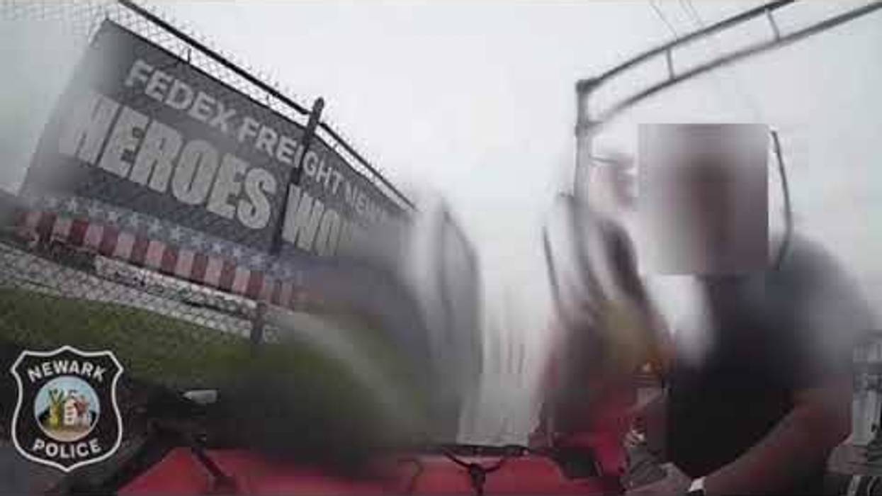 VIDEO: Police rescue driver stranded on Henri-flooded street