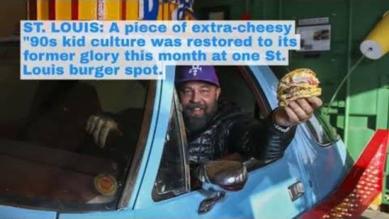 WATCH: 'Good Burger' car from original movie restored, on display at St. Louis restaurant