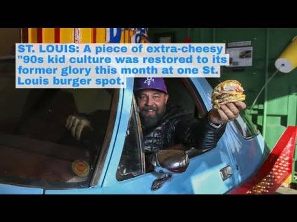 WATCH: 'Good Burger' car from original movie restored, on display at St. Louis restaurant