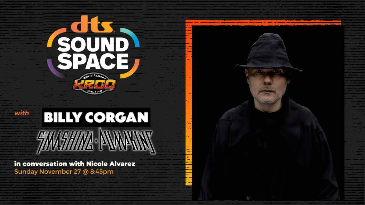 Join us in the DTS Sound Space with Billy Corgan of The Smashing Pumpkins