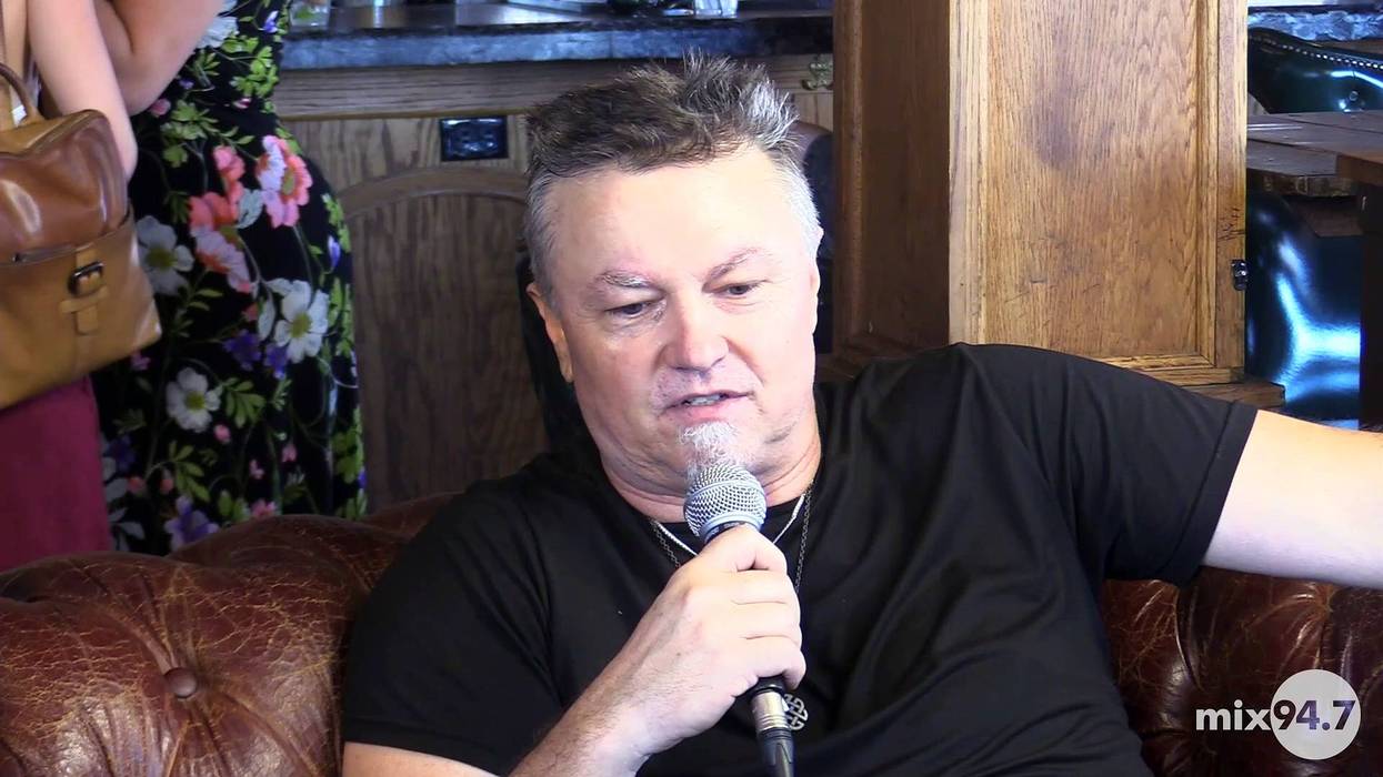 Sean Mack Backstage at West of The Fest with Edwin McCain