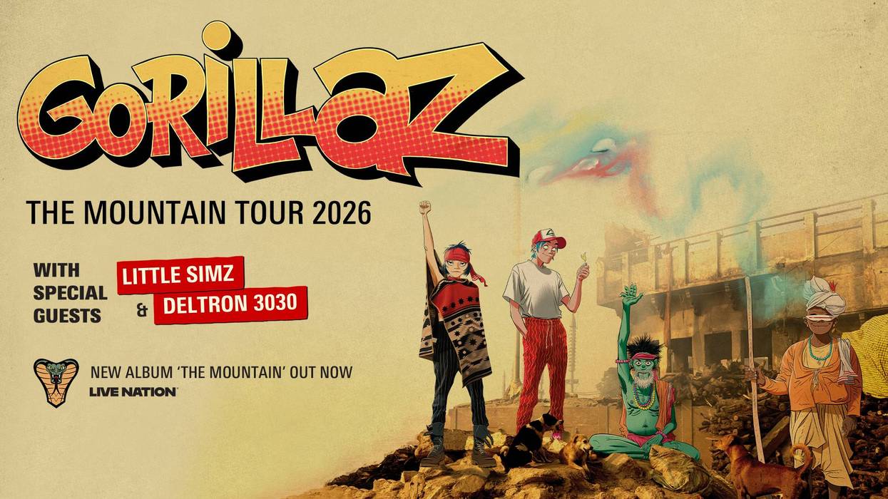 Gorillaz - The Mountain Tour
w/Little Simz and Deltron 3030