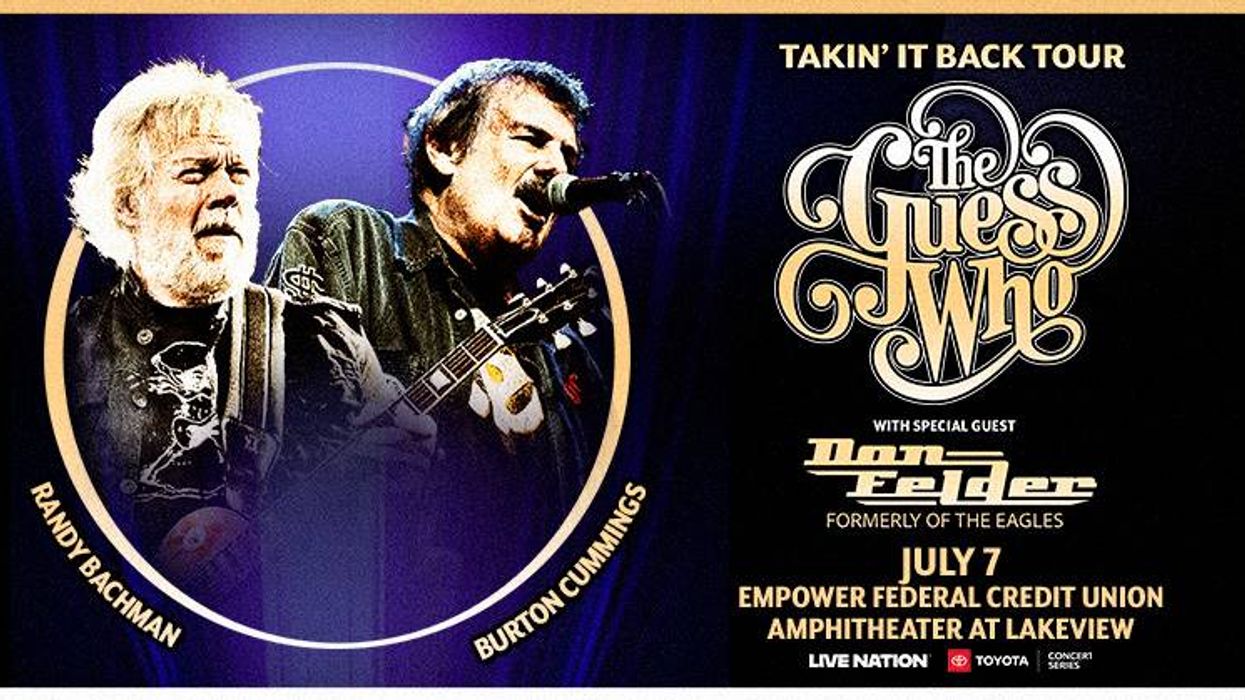 Web: Your chance to win tickets to see the Guess Who at Empower FCU