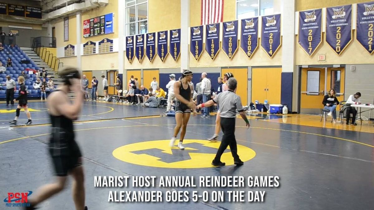 Alexander boast 5-0 day at Marist "Reindeer Games"