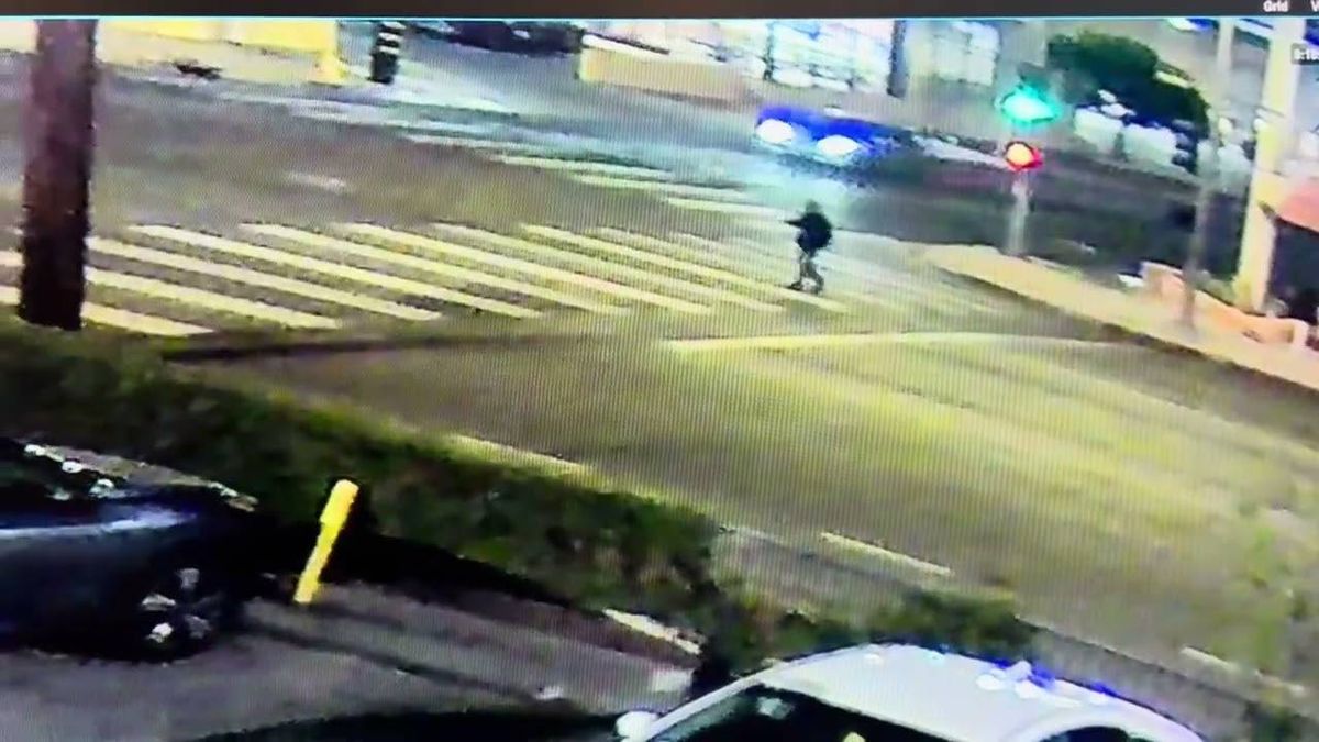 Suspect in Sylmar hit-and-run sought; security video released