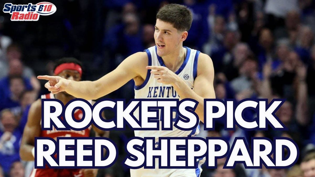 Rockets select former Kentucky guard Reed Sheppard with third overall pick in 2024 NBA Draft