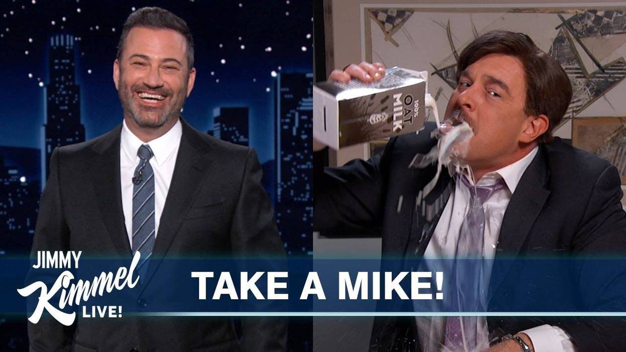 WATCH: Gov. Newsom jokes with Jimmy Kimmel about masks, pokes fun at Brian Kemp