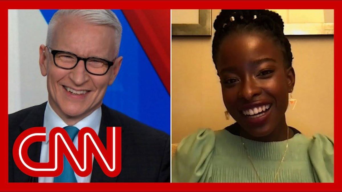 VIDEO: Inaugural poet Amanda Gorman tells Anderson Cooper what she told herself before reciting poem