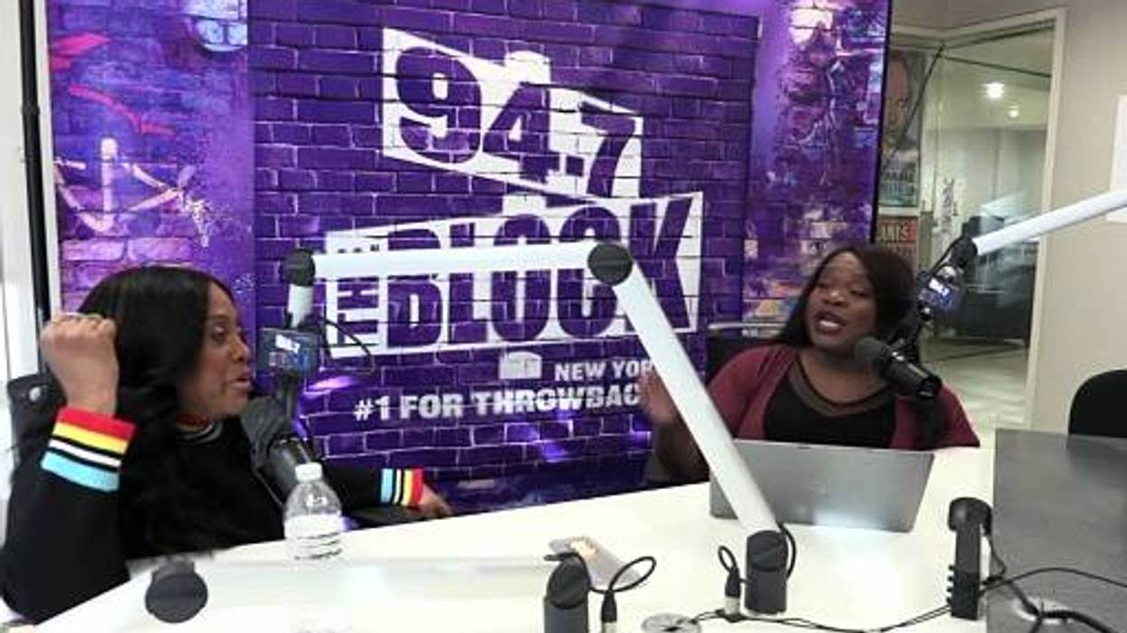 Sherri Shepherd joins Shelley Wade inside The Block studios