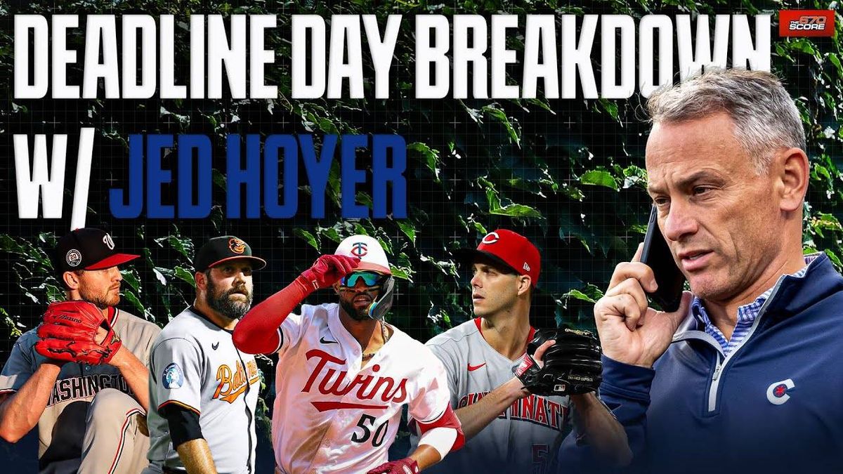 Jed Hoyer explains Cubs' mindset in making depth additions but no blockbuster move at trade deadline