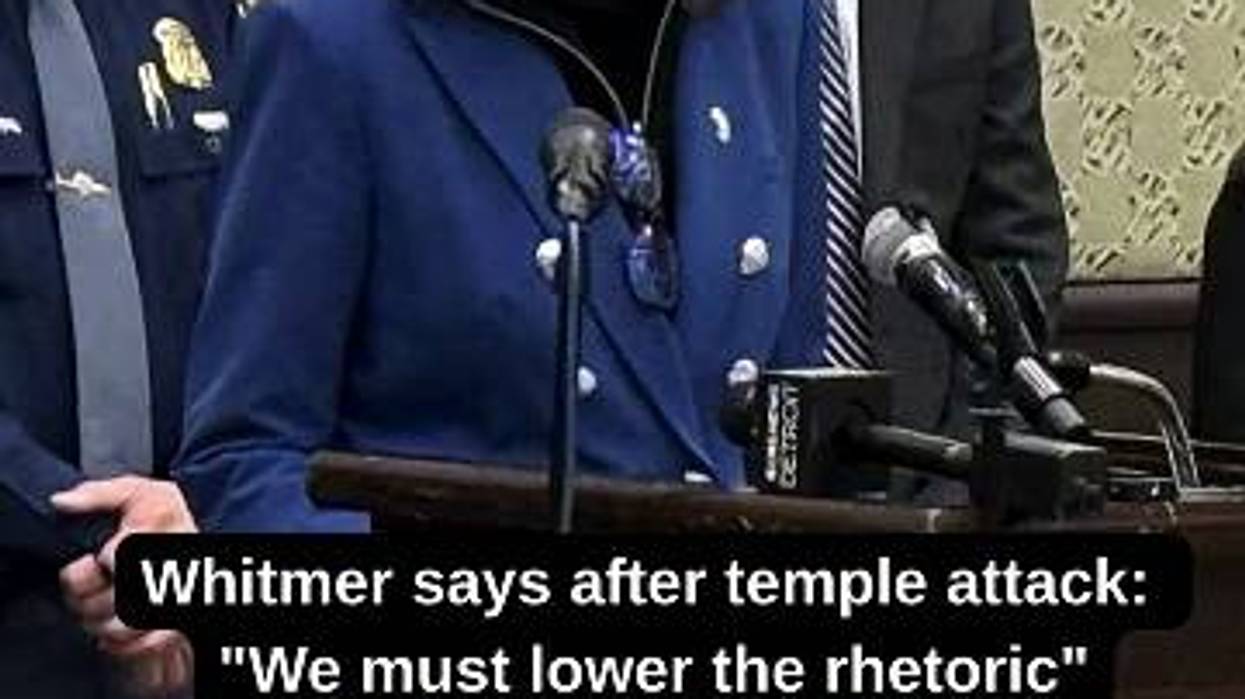Gov. Whitmer condemns antisemitism, calls for everyone to 'turn down the rhetoric' in wake of Temple Israel attack