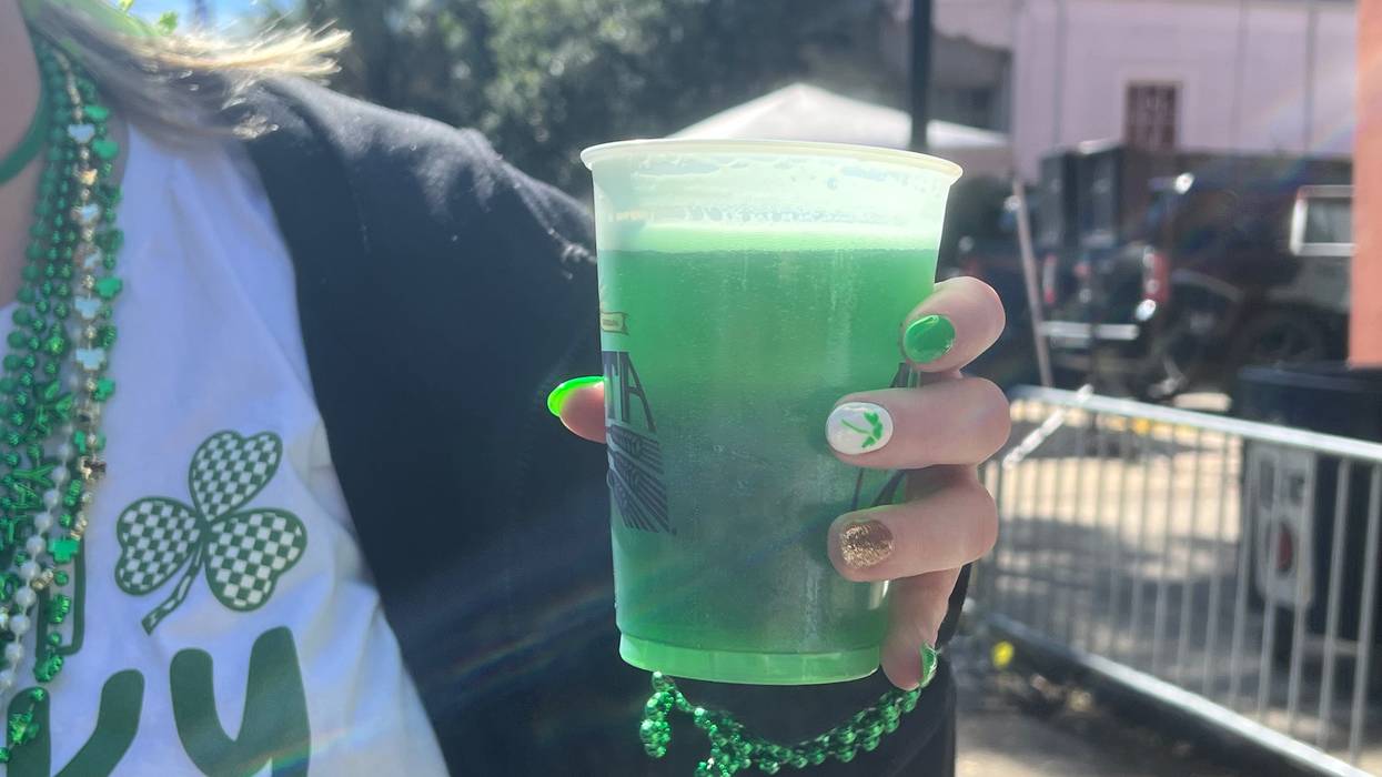 St. Patrick's Day revelers celebrate at Irish Channel block party