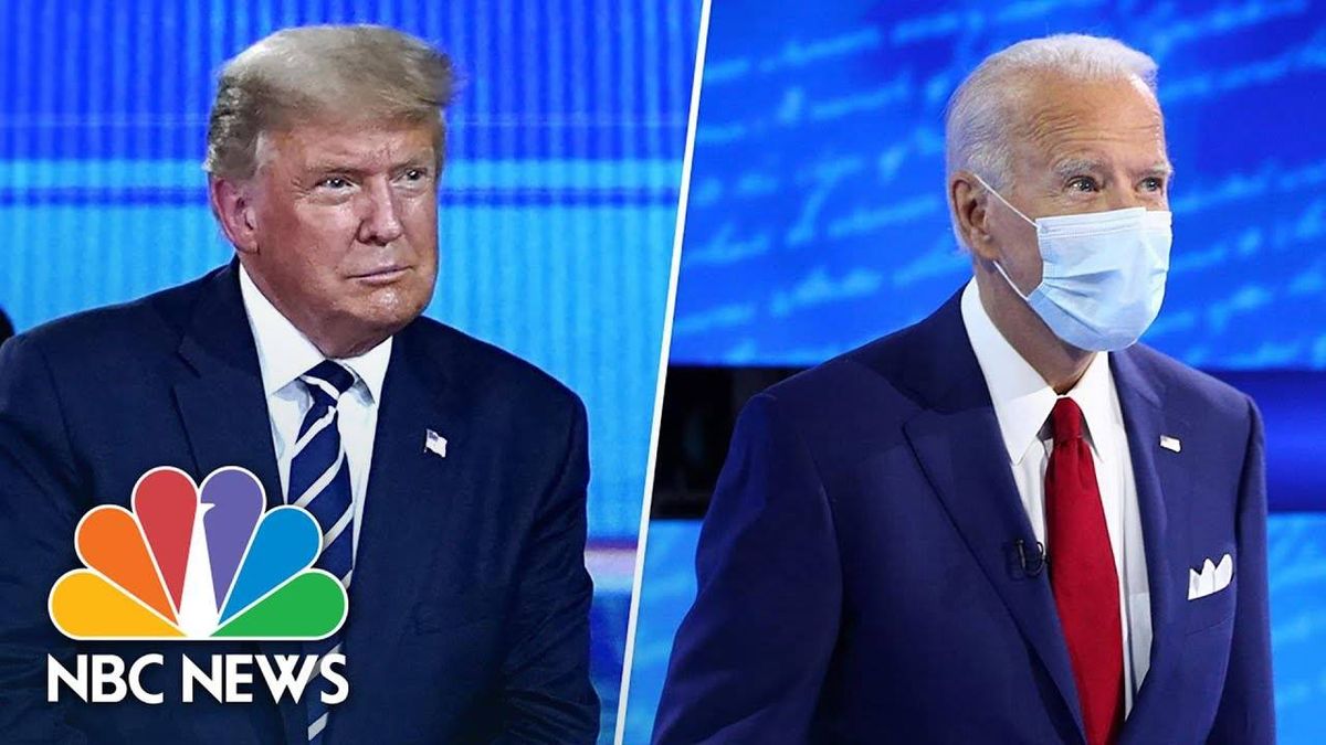 Trump on defense, courting voters in two must-win states