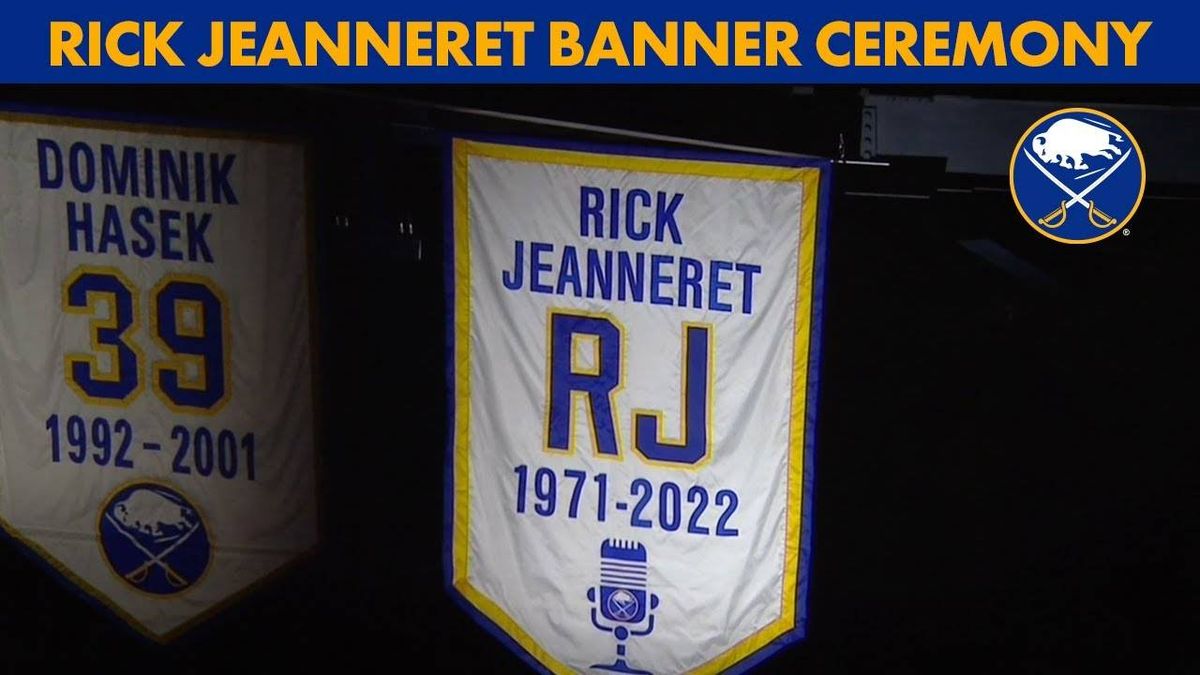 VIDEO: Sabres, fans honor Rick Jeanneret on 'RJ Night'