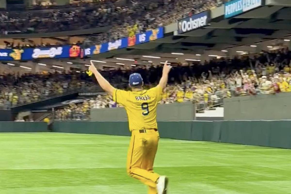 Watch: Drew Brees, Tyler Shough take center stage for Savannah Bananas