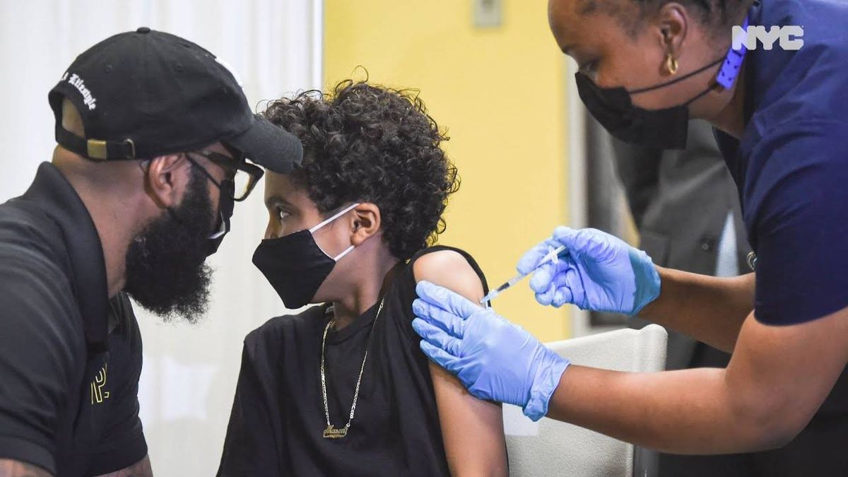 Over 24K NYC kids 5-11 have gotten vaccinated in Pfizer rollout's first days: de Blasio