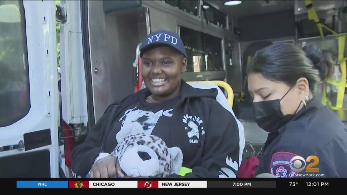 VIDEO: Girl, 16, released from hospital after being hit by stray bullet in Brooklyn