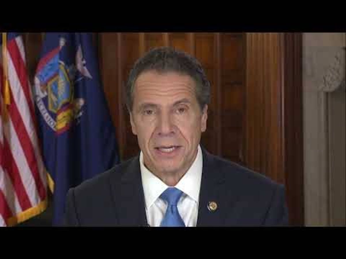 WATCH: Cuomo accepts Emmy award for COVID briefings: 'Thank you for this tremendous honor'