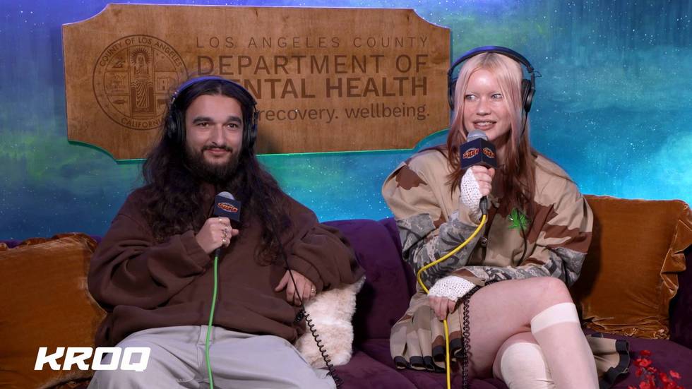 Wet Leg at 'Almost Acoustic Christmas'