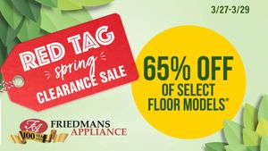Join 95.7 The Game at Friedmans Red Tag Clearance Sales Event