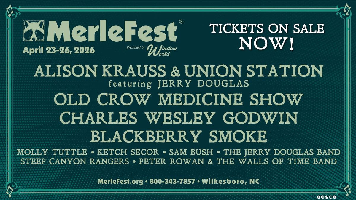 Win Tickets To MerleFest