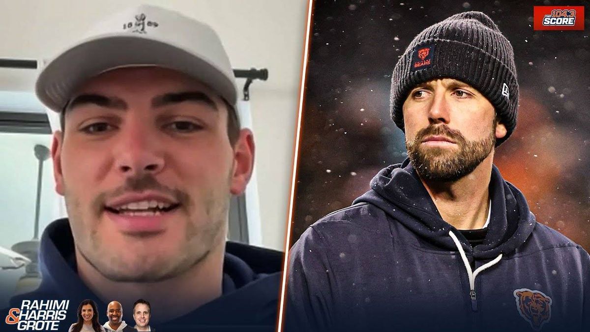 Bears tight end Cole Kmet: Former offensive coordinator Declan Doyle 'was definitely a very valuable piece to us'