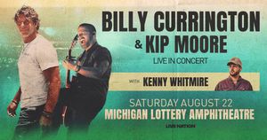 Billy Currington & Kip Moore at Michigan Lottery Amphitheatre at Freedom Hill